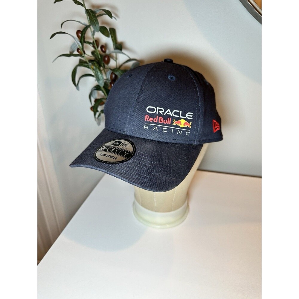 New Era Oracle Red Bull Racing F1 Hat 9FORTY Adjustable Snapback Navy Blue NWT